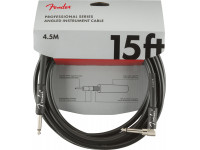Fender Professional Series Straight/Angle Black 4.5m Fender Professional Series Straight/Angle Black 4.5m